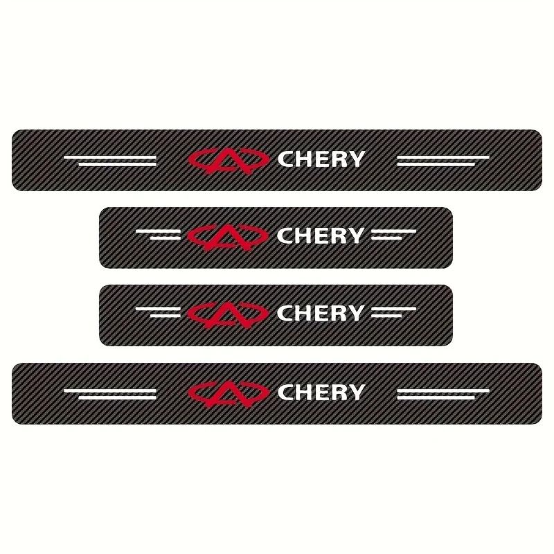 

Compatible for Chery Tiggo 2 3 4 5 6 7 8 3X 5X Pro T11 Anti-Scratch Sticker Door Sill Sticker Carbon Fiber Decorative Sticker