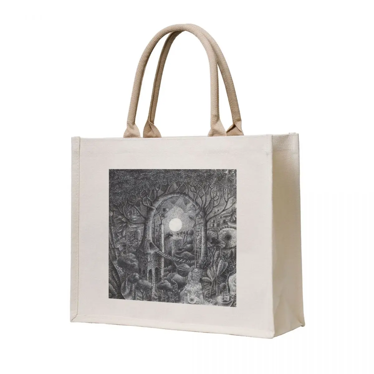 

Full Tree Moon Tote Bag Customizable tote bag tote bag university free delivery bags canvas bags