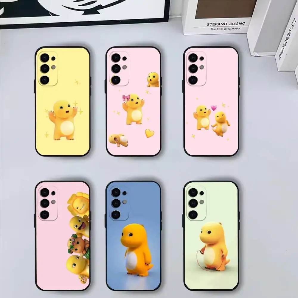 

C-Cute Yellow N-Nailong Phone Case For Samsung S25,S24,S21,S22,S23,S30,Ultra,S20,Plus,Fe,Lite,Note,10,Black Cover