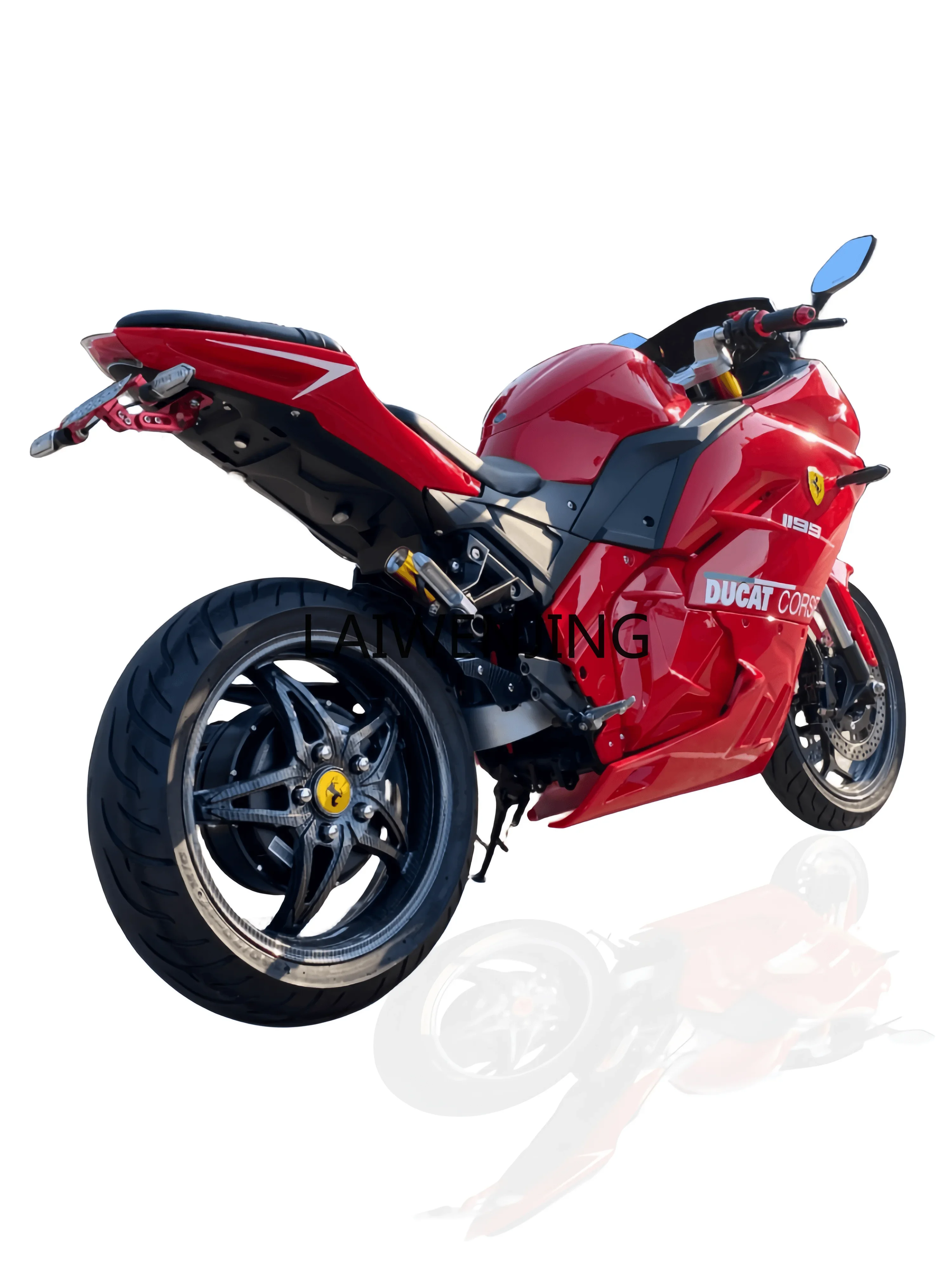 HLZ electric motorcycle adult 72V high-speed party high-power sports car electric motorcycle