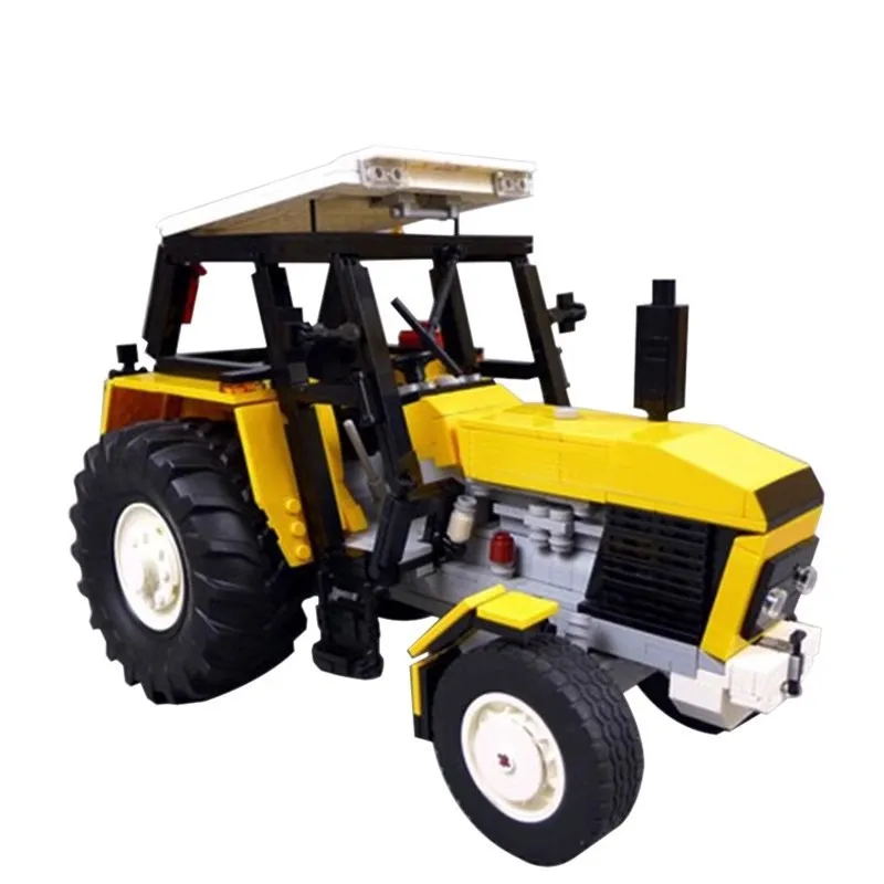 

New Technical Truck Engineering Container Tractor agricultural tractor Building Block Trailer Unit Tower Model Bricks Toy Gift