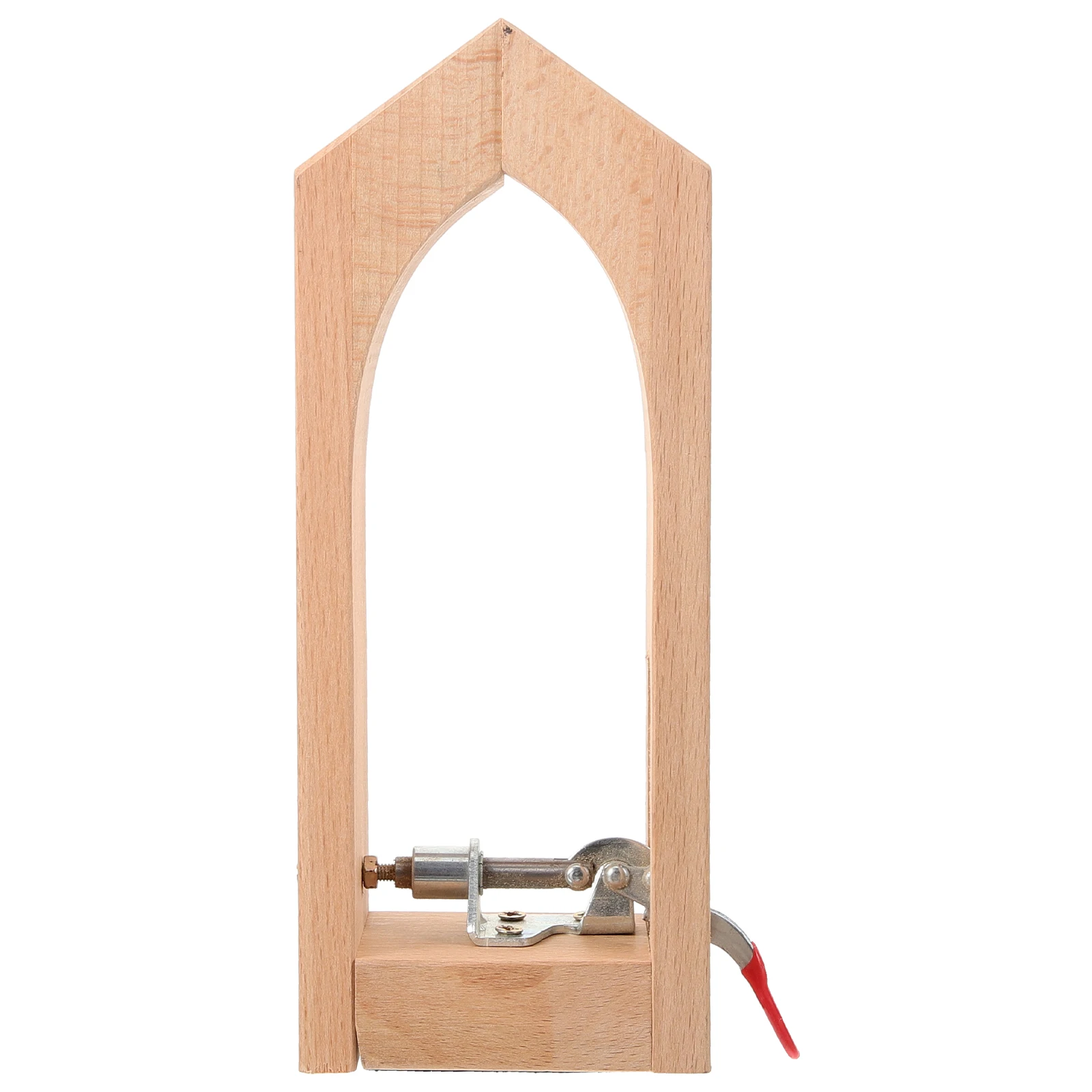 

Hand Sewn Wooden Frame Stitching Tool Durable Working Clamp Sewing Aid Desktop Craft Fixing Device