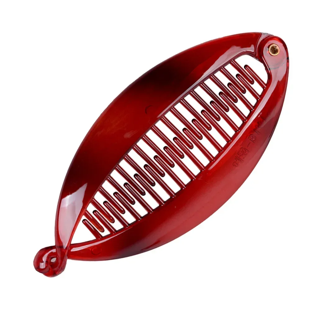 Large Size Fish Shape Hair Clips Lazy Ponytail Holder for Women Girls Banana Clips Crabs Hair Claws Hair Styling DIY Accessories