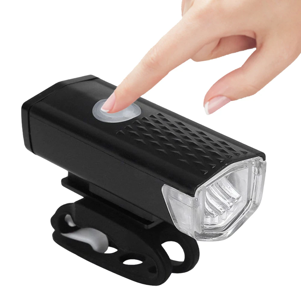 مجموعة إضاءة أمامية وخلفية للدراجة، ضوء دراجة عالي السطوع IPX4 مقاوم للماء، مصباح LED للدراجة، أوضاع إضاءة متعددة للطوارئ