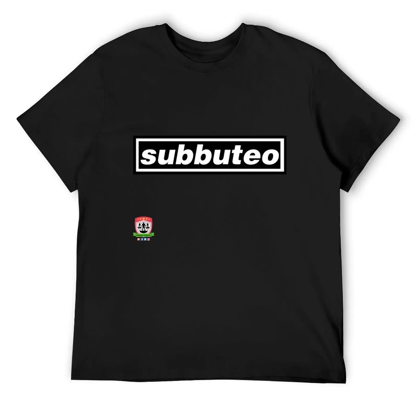 Subbuteo Britpop Logo T-Shirt tops hippie clothes animal prinfor boys men clothes