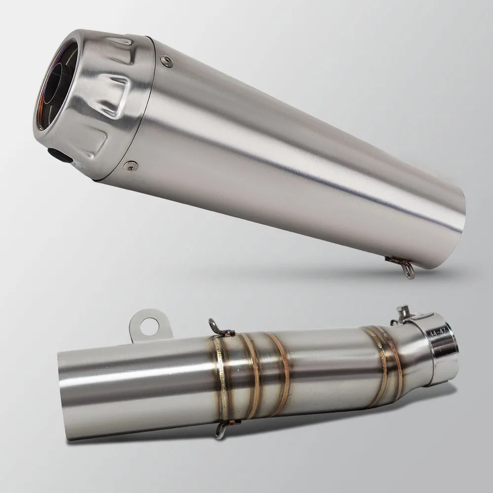 

R6 Exhaust Muffler For Yamaha Sport Racing YZF-R6 2006-2026 Motorcycle Exhausts Pipe Kit Slip on Line Tail Tube with DB Killer