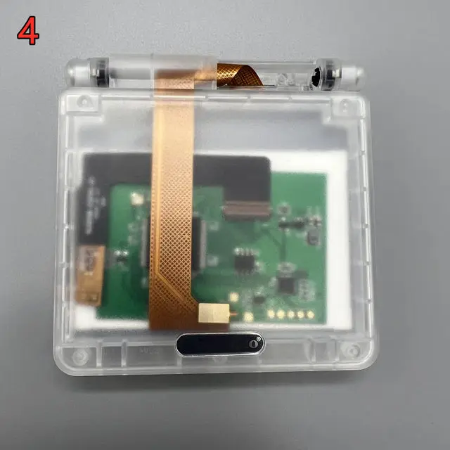 Neuer 3,0-Zoll-IPS-LCD-Bildschirm in Originalgröße mit hoher Helligkeit ist geeignet für Gameboy Advance SP GBASP. – Detail 4