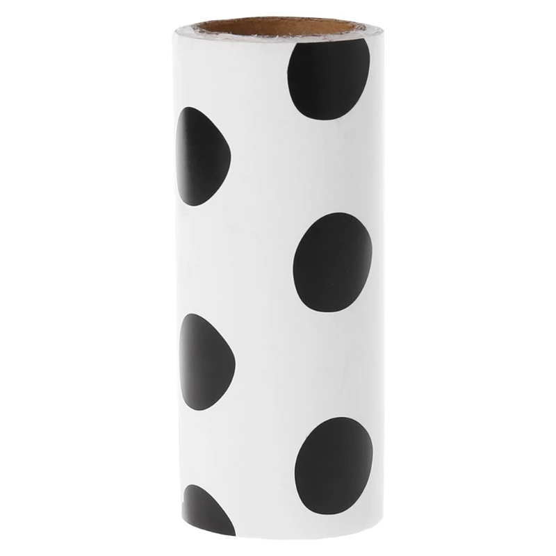 F92B Reusable Clothes Coat Sticky Lint Roller Dog Pet Hair Remover Cleaning Device