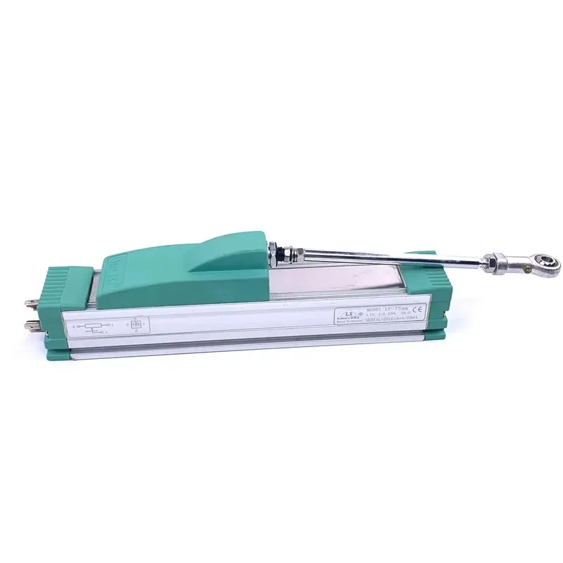 2500mm Linear Displacement Sensor Linear Analog Sensor IP65 Rated Aluminum Alloy 5-30V DC for Linear Measuring