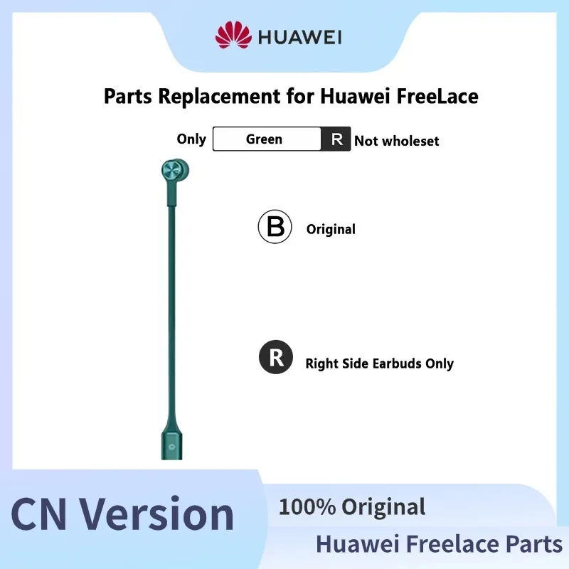 Original Left or Right Parts For HUAWEI FreeLace Wireless Neckband Headphones Lost Replacement Split Single Parts Earphone