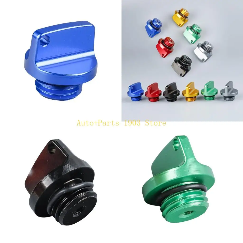 

E21C Replacement Aluminum Motorcycle Engine Oil Filler Caps Screw Cover for CB250F