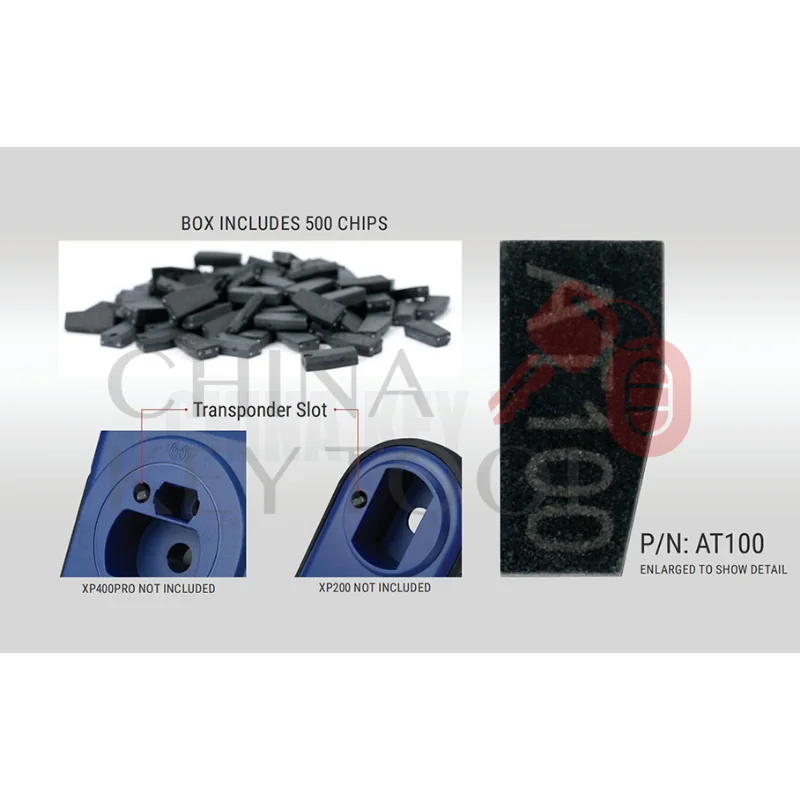 5PCS 2025 AUTEL AT100 Super Transponder Chip Compatible IM508S, IM608II, KM100, KM100E, IM608 PRO, IM608, IM508, IM1,IM2