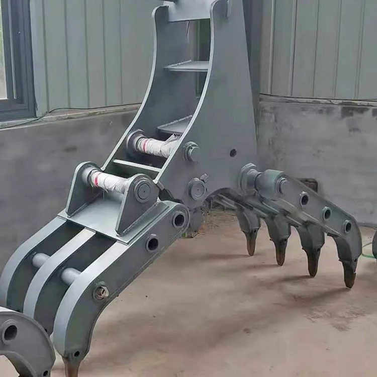 Hydraulic Wood Grabber Rotary Wood Grabber Fixed Steel Grabber