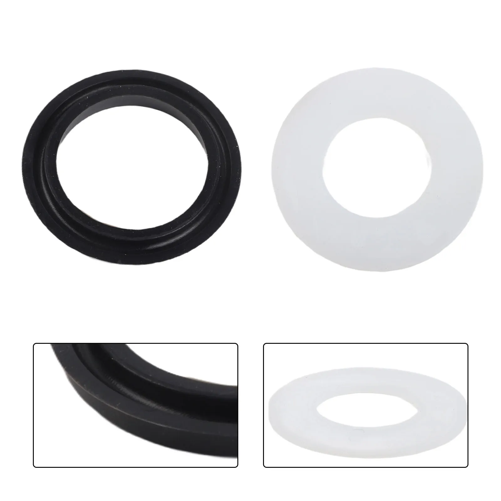 Seal Set For Geberit Cisterns Comprising Rubber Ring And Silicone Gasket For Standard Flush Valve Applications