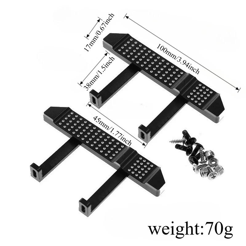 

Special metal foot pedal MN99S upgrade and modification for Mangniu model D90 remote control car