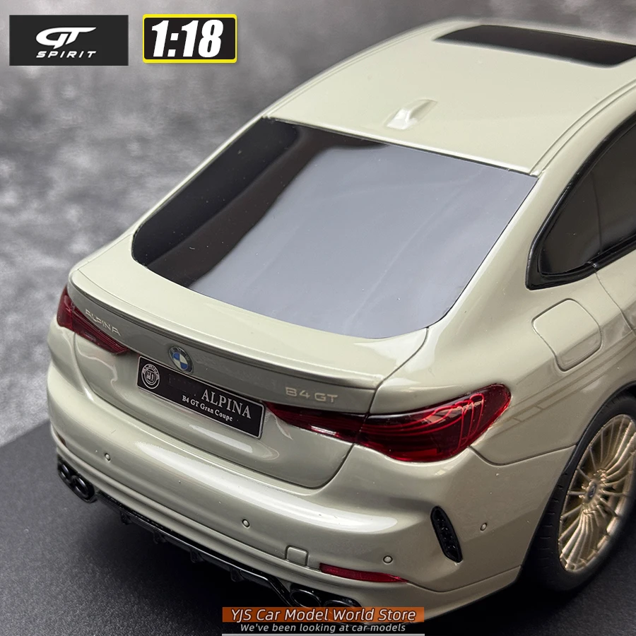 GT Spirit 1/18  ALPINA B4 GT GREY  Car Model Static Display Piece Collection GT541