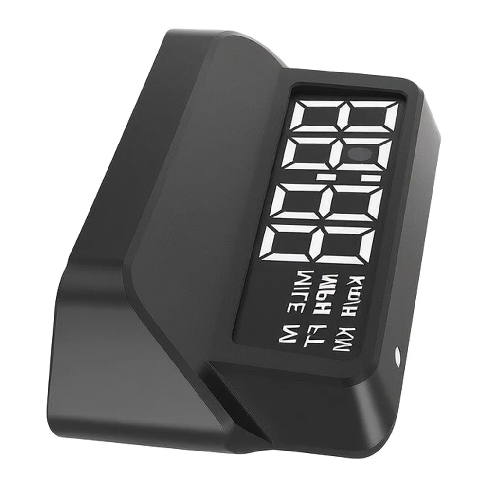 Car Head Up Display HUD Gauge Driving Computer Trip Distance Speedometer Car HUD Display Head-up Display With Power Cord