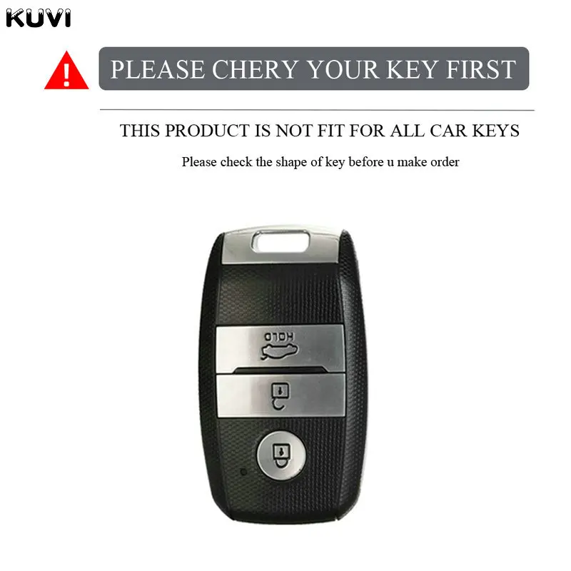 Gun Grey TPU Shell For KIA Rio Rio5 Sportage Ceed Cerato K3 KX3 K4 K5 Sorento Optima Picanto Car Remote Smart Key Case Cover