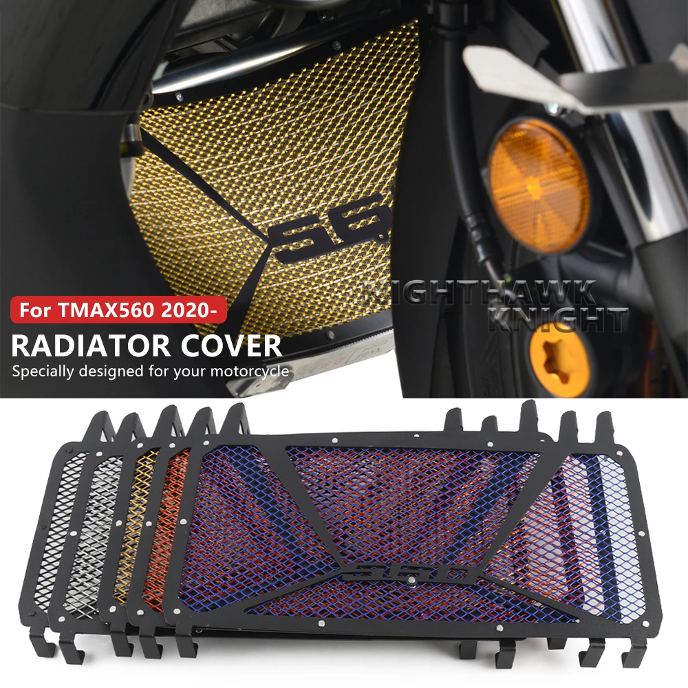 Tank Divider Mesh - Osłona chłodnicy motocykla tmax560, kratka ochronna