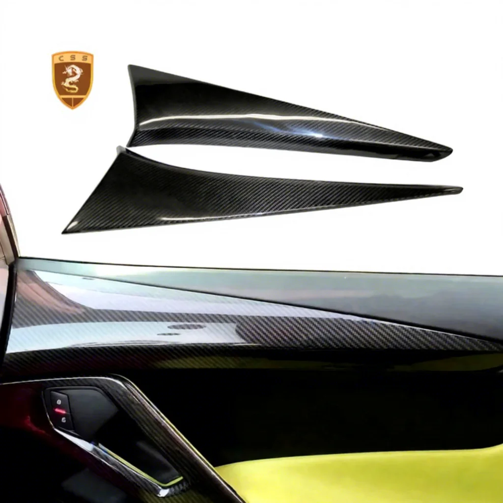 Carbon Fiber Upper Side Inner Car Interior Door Cover Panel Trim for Lamborghini Aventador Lp700
