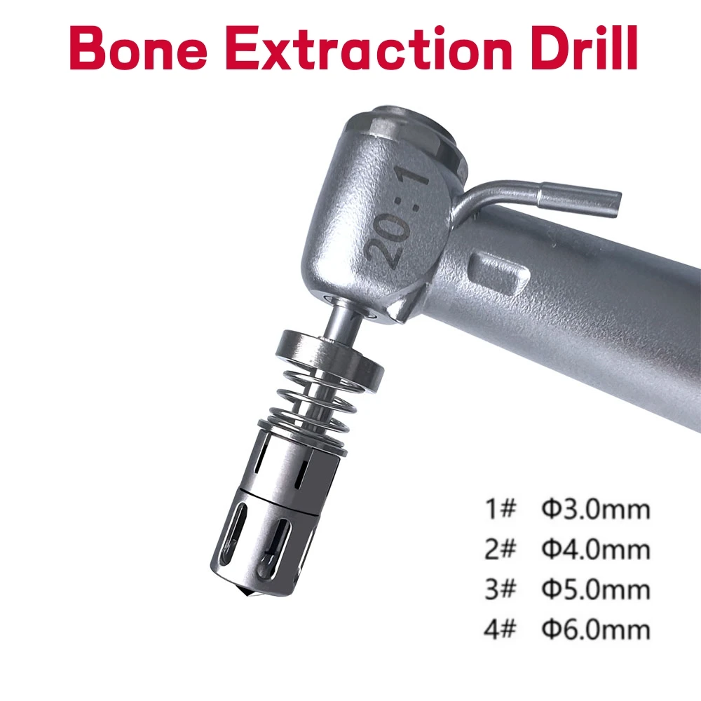 Dental Bone Augmentation Surgery Autogenous Bone Grinding Drill Autogenous Grinding Bone Powder Collection Drill Dental Surgical