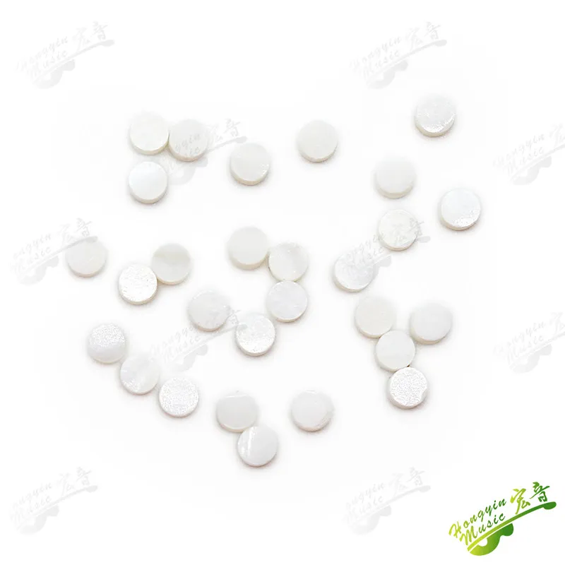 HUATOOL 10 Stück/Set Echte Farbige Abalone-Muschelklangpunkte Gitarrenzubehör Material Durchmesser 2mm/3mm/4mm/5mm/6mm – Detail 29