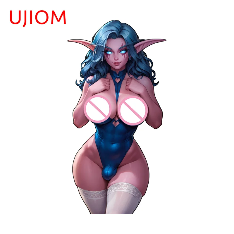 UJIOM Futanari Hentai Bikini Succubus Spirit Wall Sticker Interesting Hot Selling Cupboard Decal Suitable For Living Room Decor