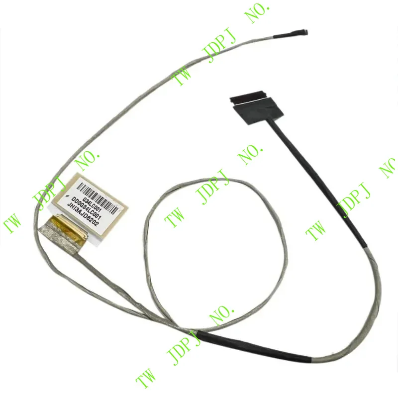 PJS LCD Screen Video Cable Non-Touch For HP 15-AU123CL 15-AU023CL 15-AU063NR 15-AU057CL 856354-001 DD0G34LC011 30PIN DD0G34LC001