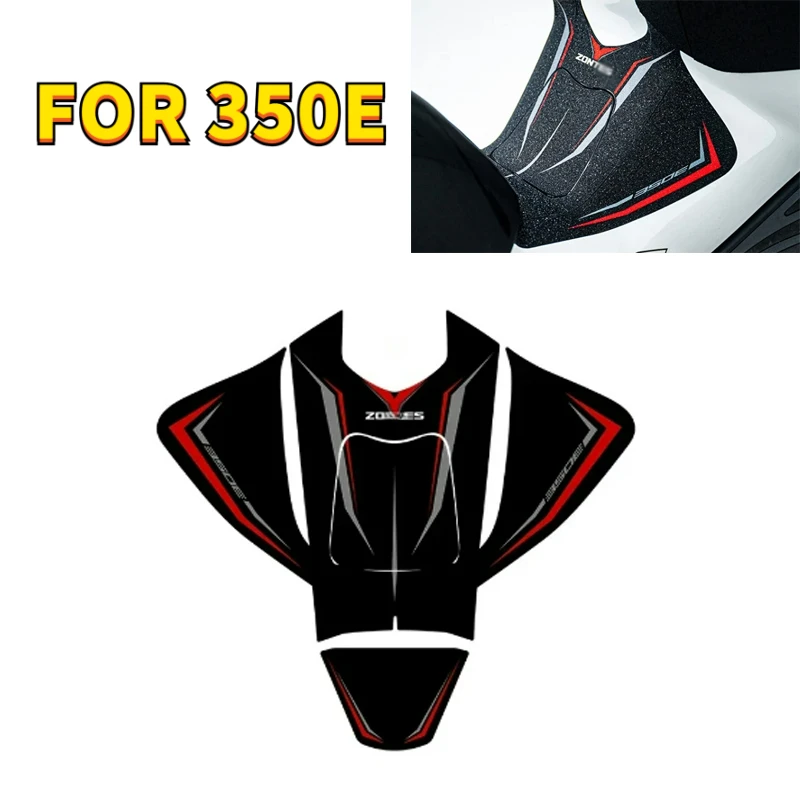 

Для ZONTES 350E мотоциклетная накладка на бак, кожаная наклейка с глазурью, наклейки, аксессуары