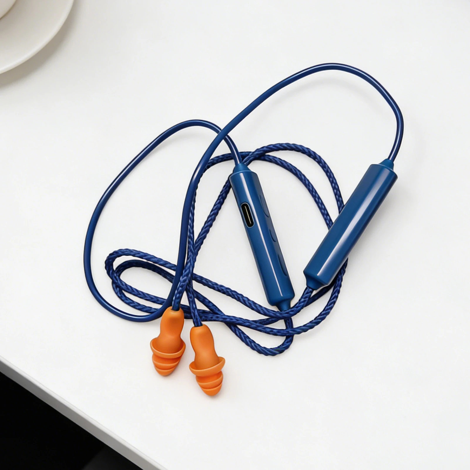 

Bluetooth-compatible Earplug Headphones Noise Reduction In-Ear Earphones Portable Work Earbuds for Construction Site Workshop