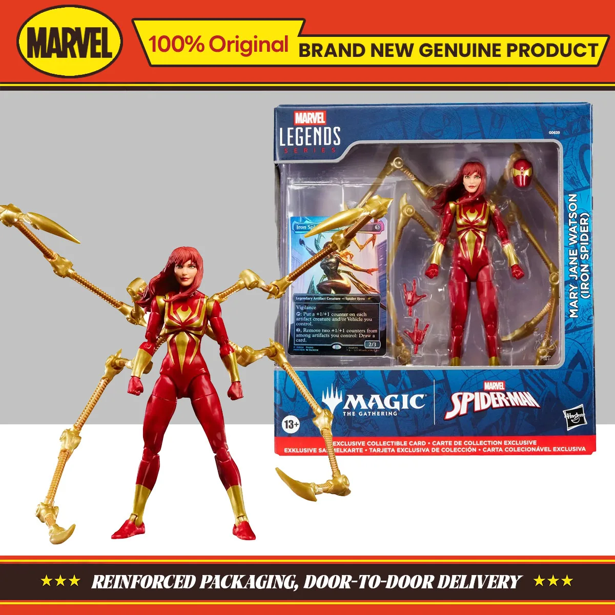 hasbro-–-serie-marvel-legend-magique-originale-la-rassemblement-mary-jane-watson-iron-spider-collection-de-figurines-d'action-modele-de-jouets-cadeau