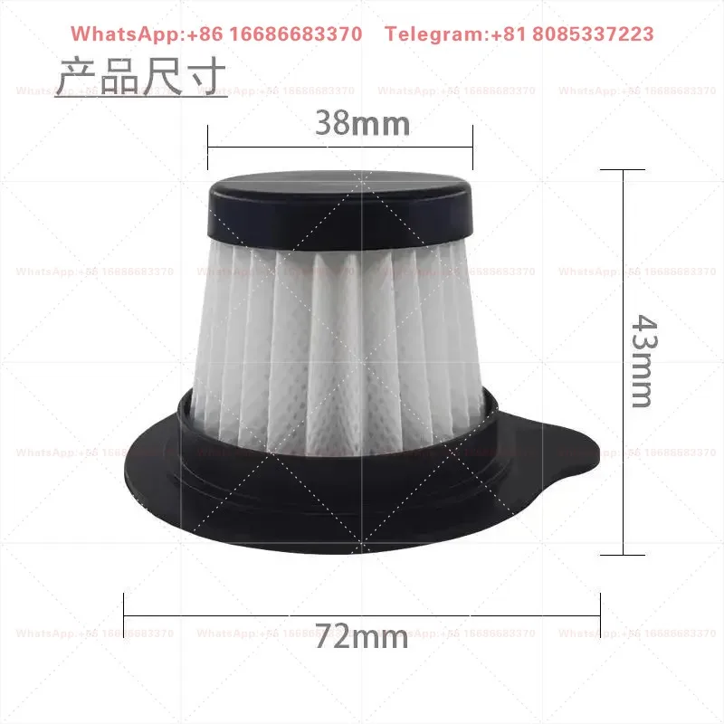 HY-118 Washable High Efficiency Filter Dust Mite Removal Vacuum Cleaning Air Screen Household Cleaner Replacement Parts