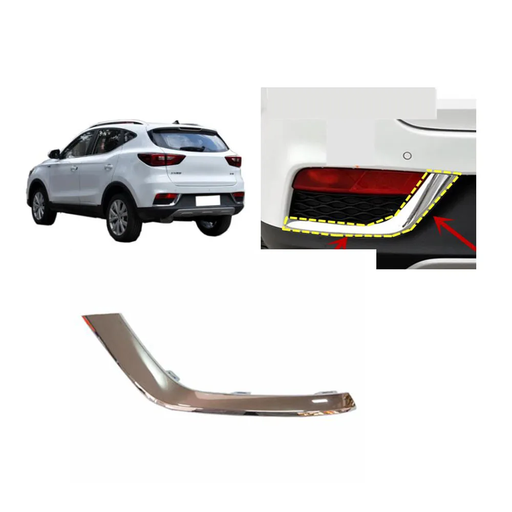 

1 Piece 2017-2019 Rear Bumper Decorative Strip for Mg ZS Tail Lamp Chrome Strip Stop Lamp Fog Lights Strip Accessories