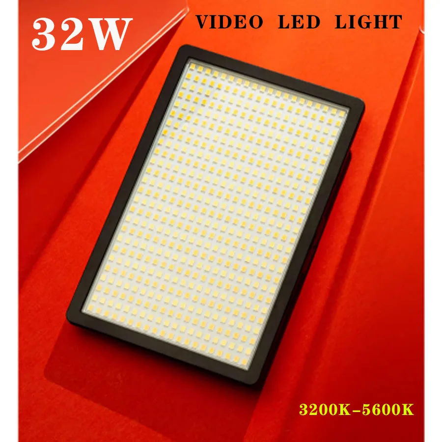 32W Bi Led Video Light Panel for Gaming,Streaming,YouTube,Web Conference,Studio Photography