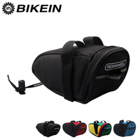 Roswheel - Outdoor Cycling Mountain Bike Road Bicycle Saddle Bag MTB Back Seat Tail Pouch Rear Package Black/Red/Blue/Green 75g