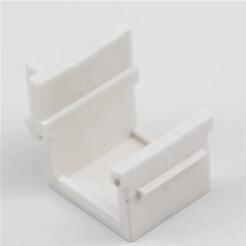 50Pcs RJ45 Keystone Jack Inserts Blank Modules For Wall Plates Patch Panels Home Network Setup-AU47