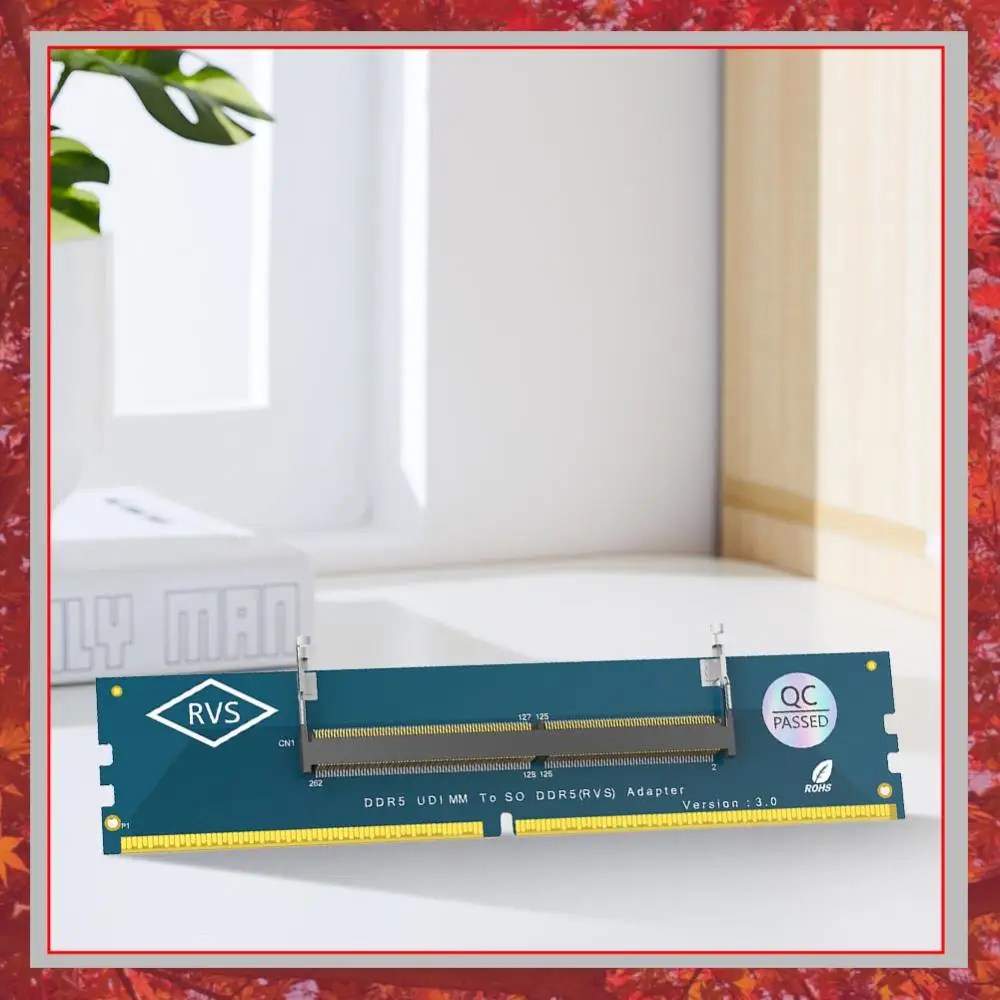 Laptop SO DDR5 RAM To Desktop DDR5 U-DIMM Adapter Memory Card Converter Laptop To Desktop SO-DIMM To PC DIMM Card
