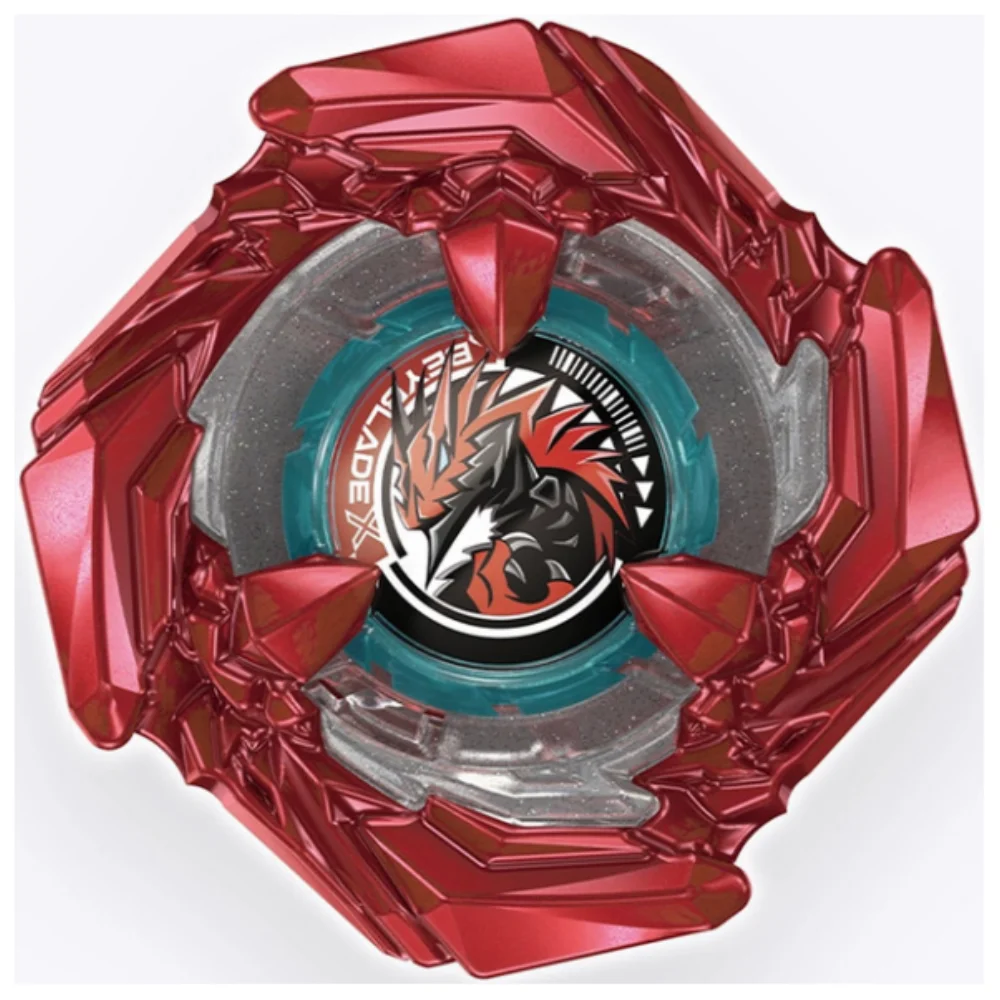 ECHTE TAKARA TOMY beyscollecto X BX-46 CobaltDrake 9-60R (metalen jas: rood) GoatTackle 7-70T