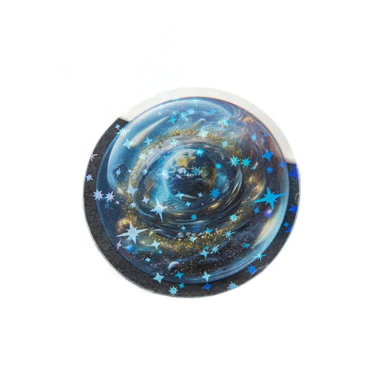 مجموعة ملصقات تحت عنوان الكوكب مكونة من 20 ورقة، تصميمات سماوية رائعة لتزيين المجلات