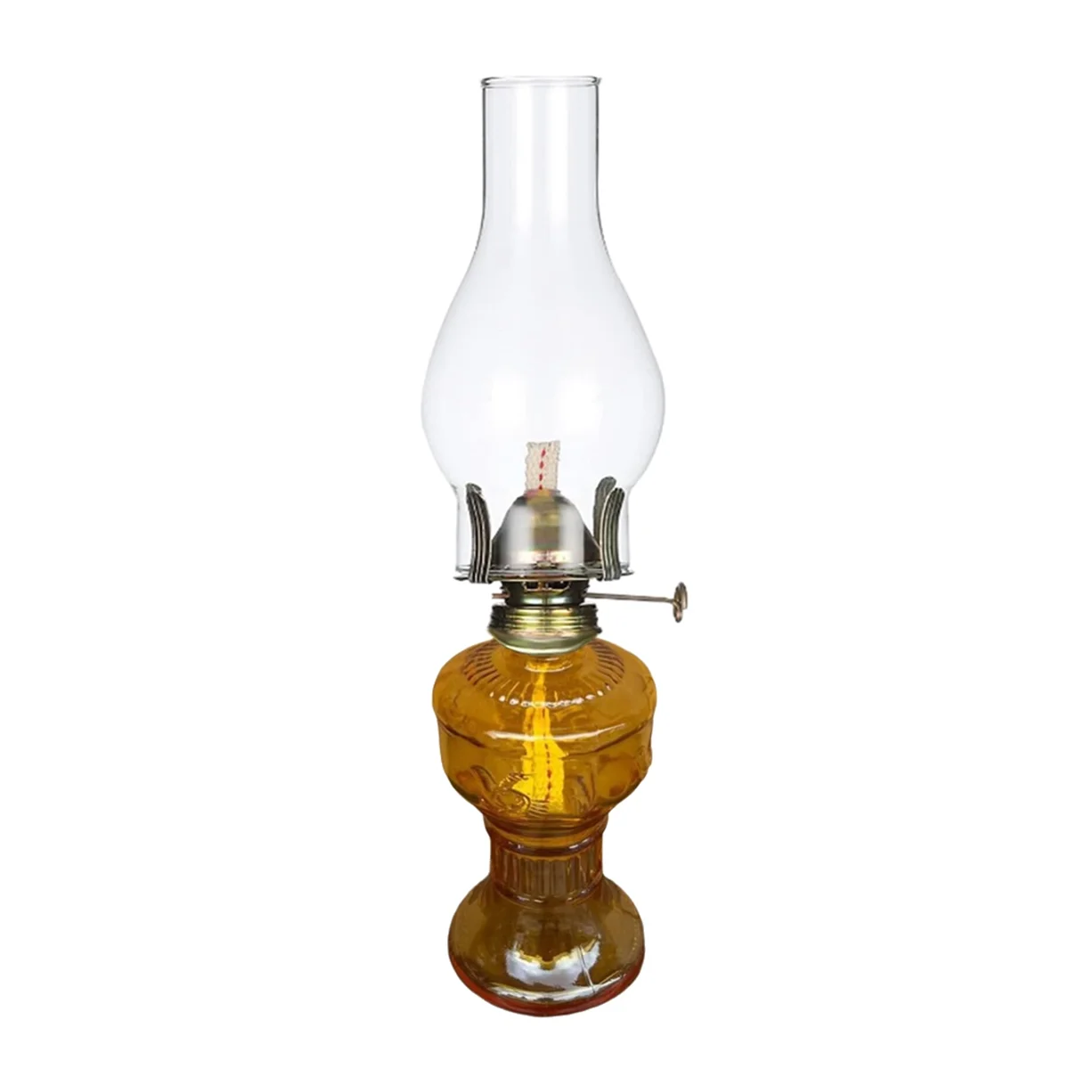 

Rustic Oil Lamp Vintage Glass Coal Lamp Oil Lamps for Indoor Use Home Decor Lighting Oil Lantern