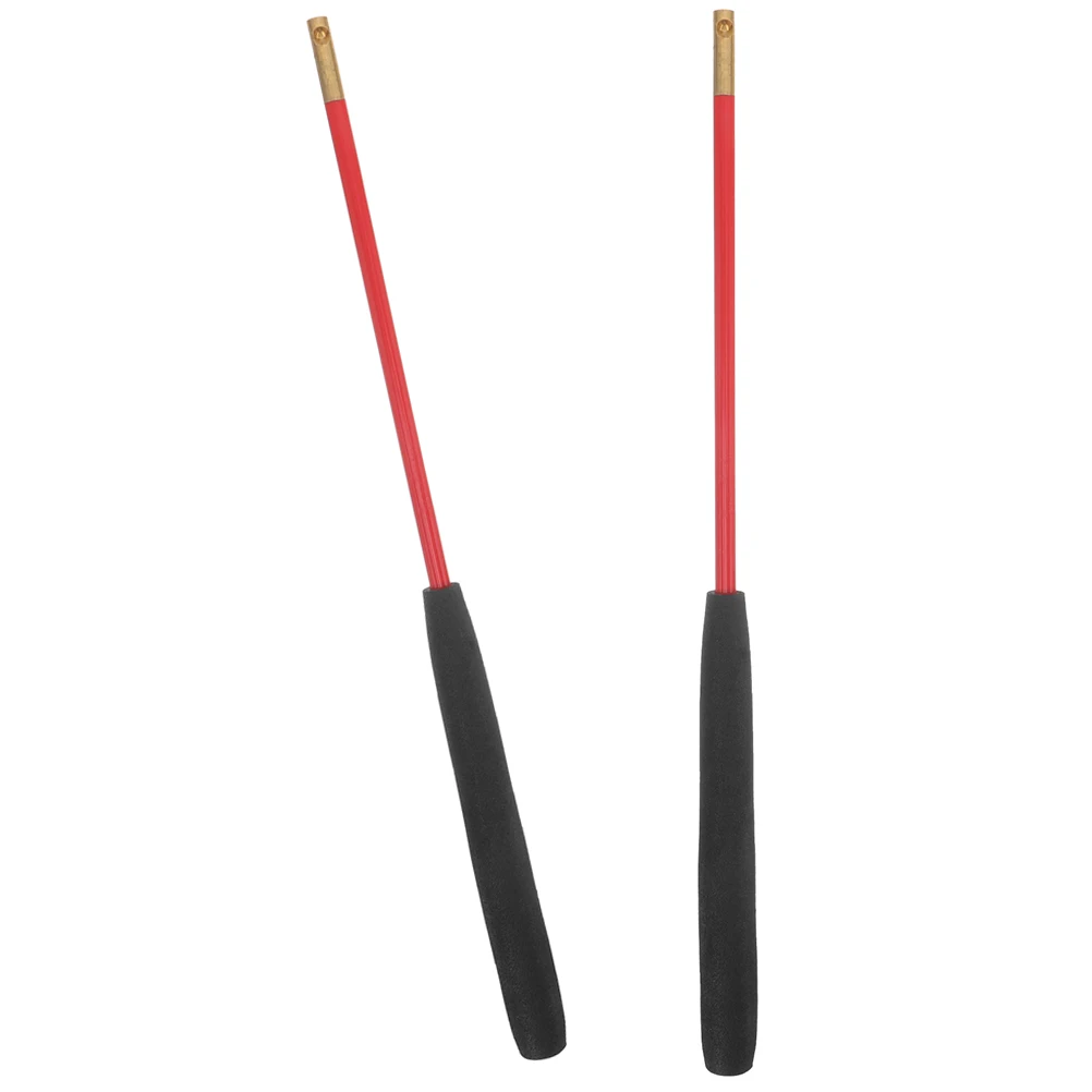 

Copper Head Anti-slip Handle Diabolo Poles 1 Pair 35cm Glass Fiber Suitable Indoor Outdoor Juggling Sticks
