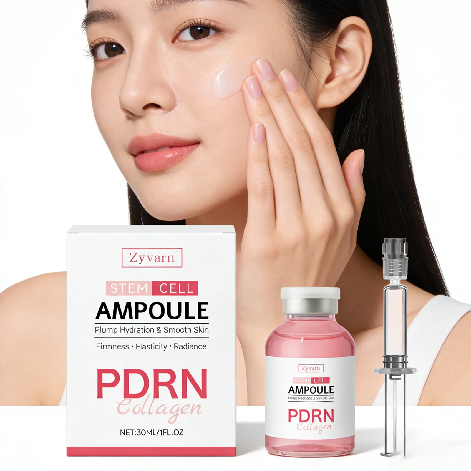 Ampola para Proteção da Barreira Cutânea e Estabilização e Restauração com Sérum Facial para Hidratação Duradoura e Antiressecamento
