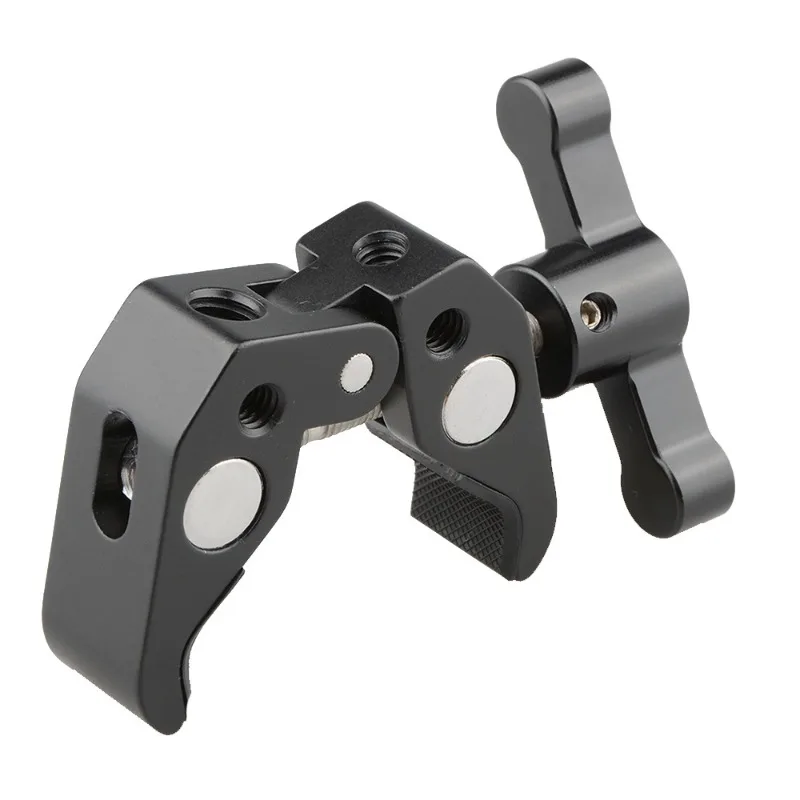 

Super Crab Pliers with 1/4 and 3/8 Threads (Black T-Handle) Photography Accessories