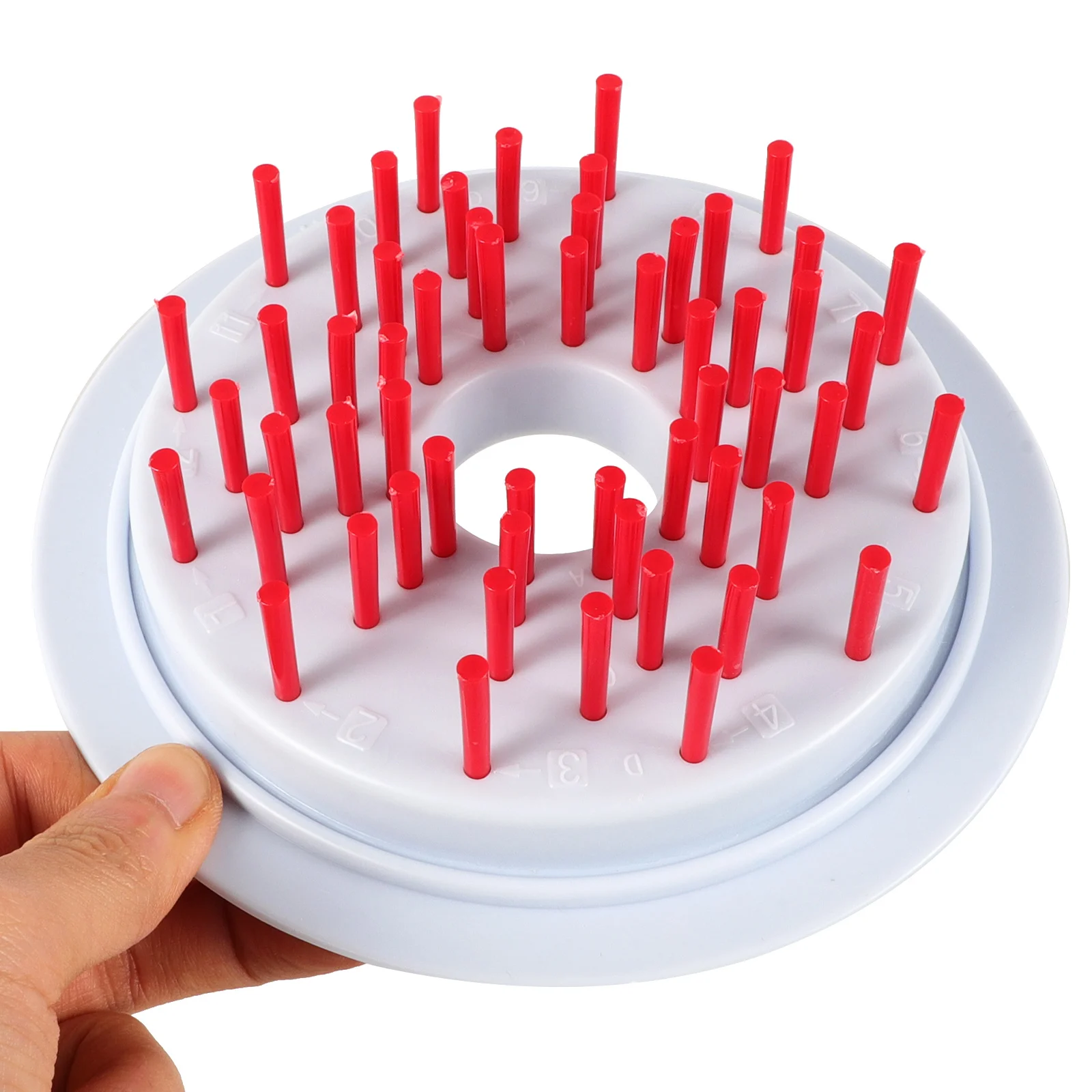 

Knitting Gadgets Hat Tools Diy Supplies Holders Plastic Stitch Knitted Making Child