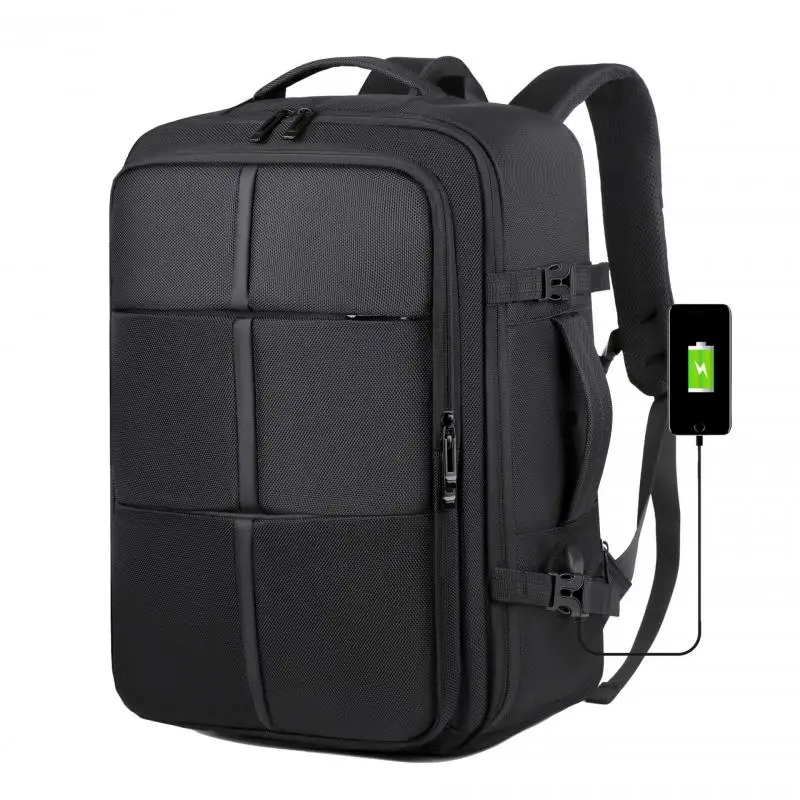 

Backpack Men's Business Expansion Large Capacity Computer Bag Travel Storage Suitcase Waterproof Travel Bag School Backpack