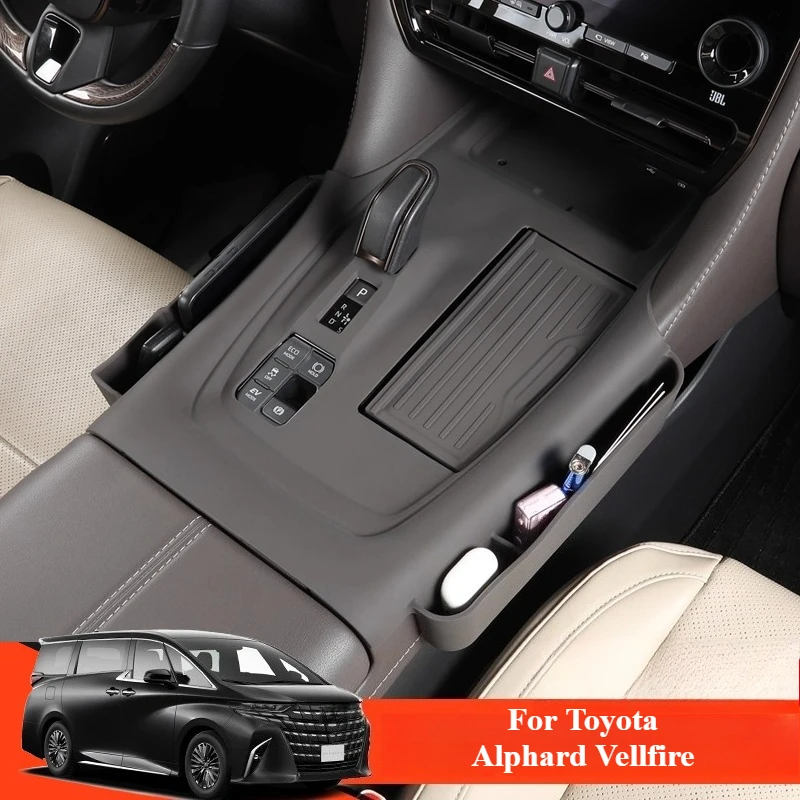 

For Toyota Alphard Vellfire 40 Series After 2023 Modified Gear Anti-skid Pad Silicone Protective Pad Car Accessories Storage Pad