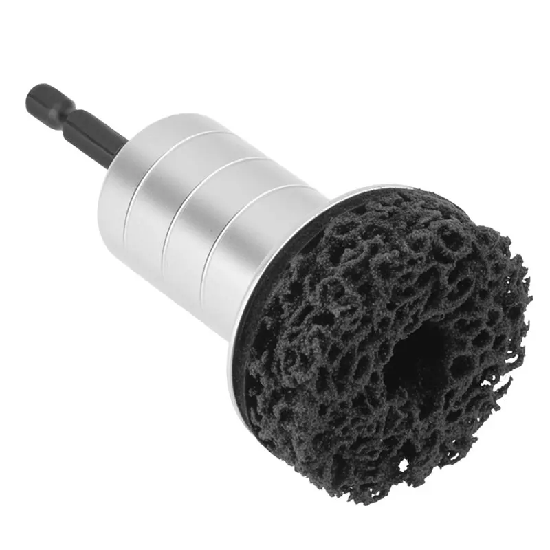 AB61-Auto Wheel Hub Brush Car Wheel Stud Cleaner Grinder For Electric Drill Impact Wrench Quick Rust Removal Polishing Tool