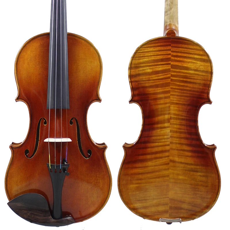 

Антикварный масляный лак! Копия скрипки Guarneri! Мощный чистый тон! Скрипка ручной работы!Профессиональная скрипка 4/4
