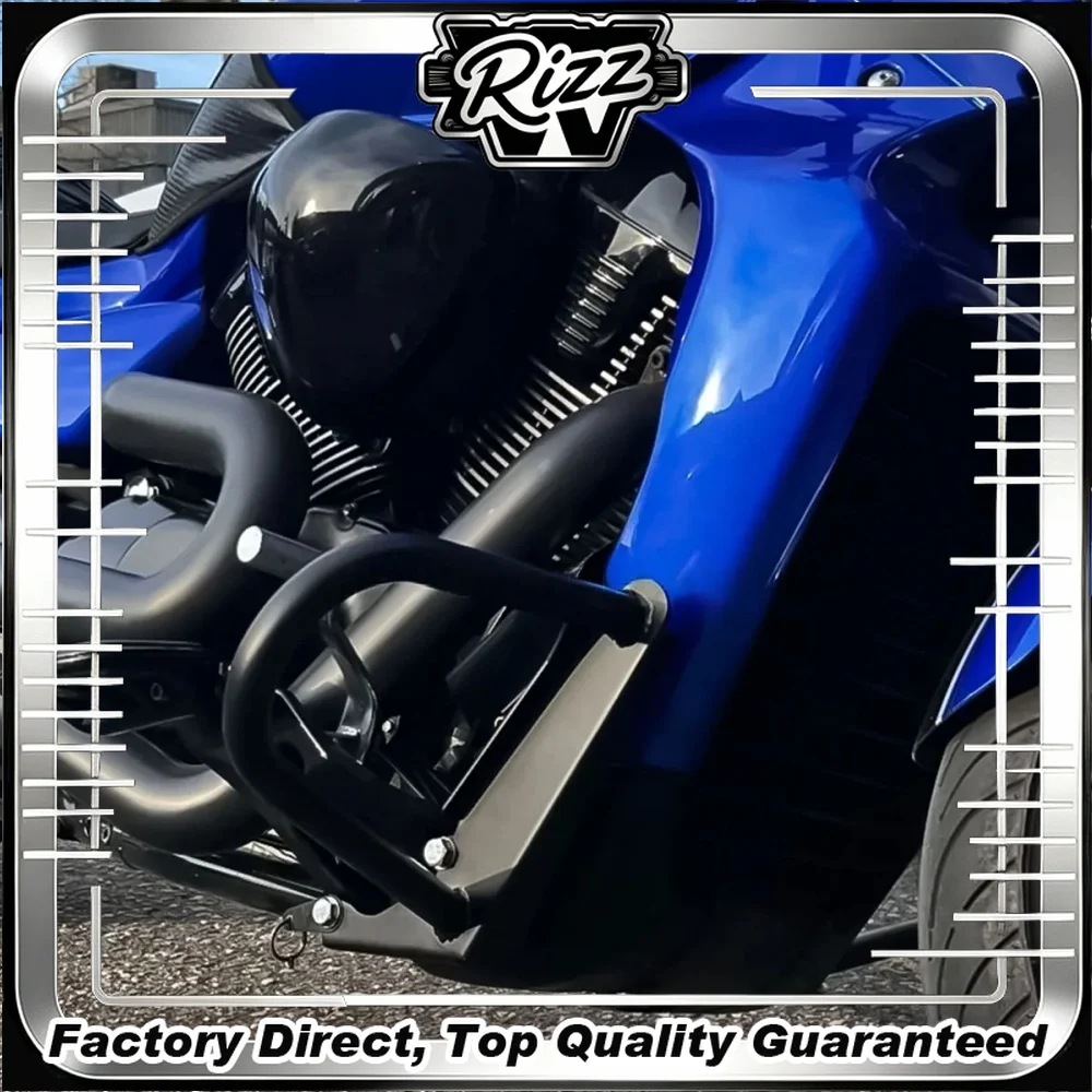 【Factory Direct】For the Boulevard M109R/VZR1800N model, the accessory bumper with thickened guard bars is provided.