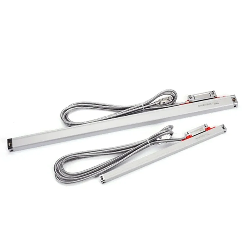 KA300 Optical Grating Ruler – 70mm~470mm Linear Scale for DRO Lathe Milling, 1um (0.001mm) TTL High-Precision Sensor